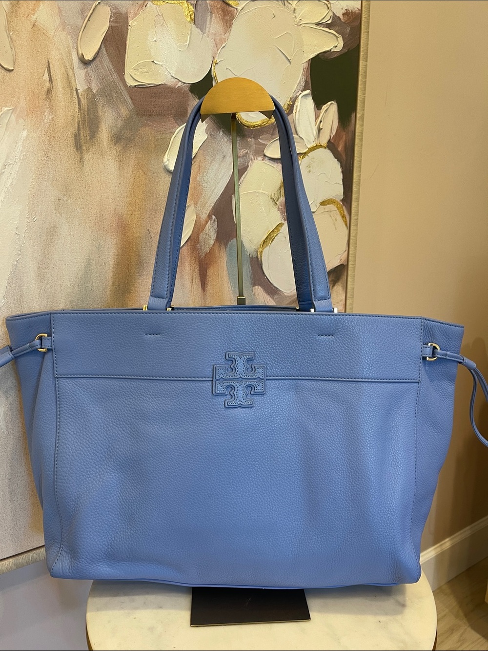 Tory Burch McGraw East West Leather Tote